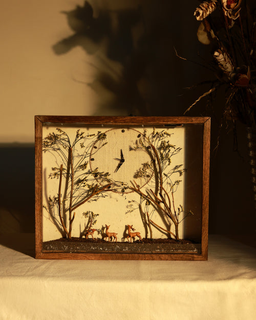 Amber Hour Clock