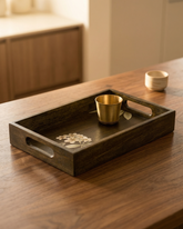 Modern Rectangular Wooden Serving Tray