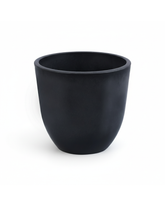 Set of 4 Black FRP Pots (5 inches)