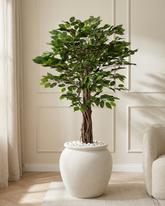 Artificial Ficus Leaf Tree 120cm (4ft)