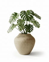 Mallow Fiberglass Planter – Rust Finish