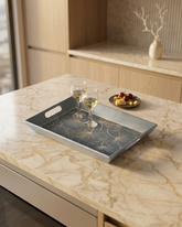 Contemporary Wooden Stylish Serving Tray