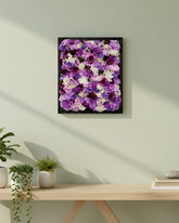 Artificial Floral Wall Panel Decor 33 Inch x 27 Inch