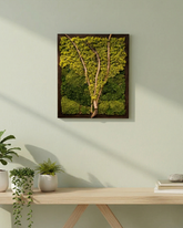Artificial Moss Tree Wall Panel Decor 33 Inch x 27 Inch