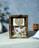 Blush Bloom Clock