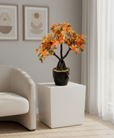 Artificial Autumn Maple Bonsai Tree - 1.3ft