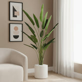 Artificial Heritage Jumbo Traveller Soft Banana Leaf Plant - 10 ft (310 cm)