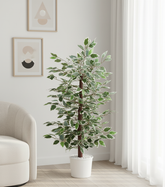 Artificial Variegated Ficus Tree 90cm (3ft)