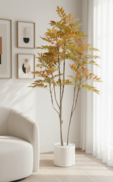 Artificial Orange Ficus Tree 150cm (5ft)