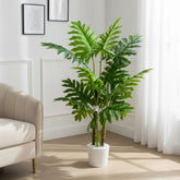 Artificial Grand Cut Leaf Plant - 4 ft (120 cm)
