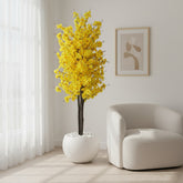 Artificial Yellow Cherry Blossom Tree 180cm (6ft)