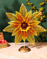 Golden Tribal Musician Showpiece Set