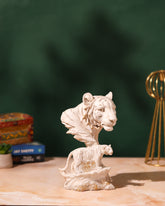 Elegant Blue Baby Monk Polyresin Figurine