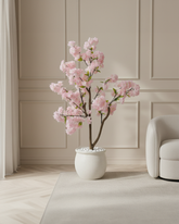 Artificial Pink Cherry Blossom Tree 130cm (4ft)