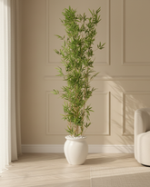 Artificial Bamboo Leaf Stems Set of 5 245cm (8ft)