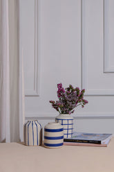 Alamkari India Ceramic Medieval Patterns Ceramic Vase set of 3