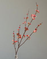 Alamkari India Fabric Artificial Cherry Blossom Stick (130 cm, Pink)