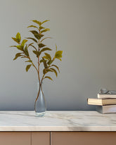 Alamkari India Fabric Artificial Green Stick for Vases (70 cm)