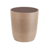 Alamkari India FRP (Fiberglass) / Brown Verdant Planter (Large, 16x18 inches, Taupe)