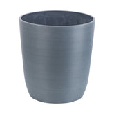 Alamkari India FRP (Fiberglass) / Grey Verdant Planter (Large, 16x18 inches, Slate Grey)