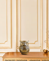 Alamkari India Polyresin Decorative Ornate Lucky Owl Figurine