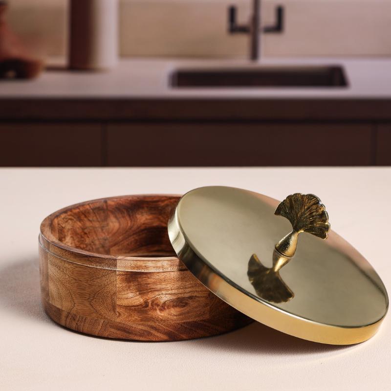 Wooden Roti Box - Traditional and Stylish Storage for Your Roti – Alamkari