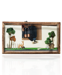 Whispering Woods Clock