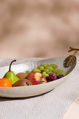 Boat Shape serving tray with handles