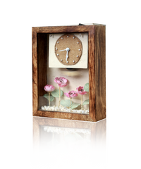 Blush Bloom Clock