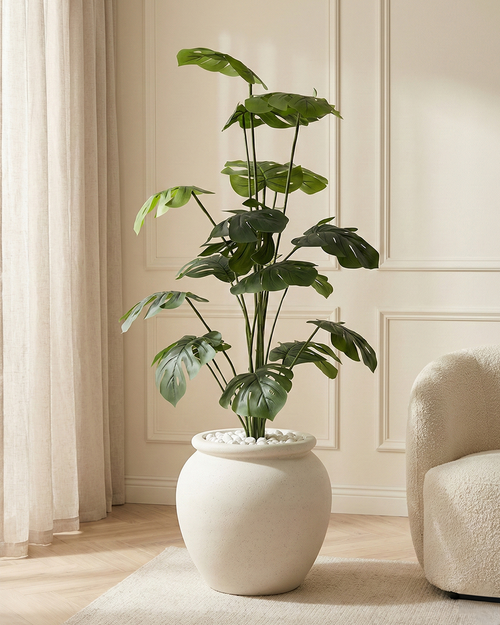 Artificial Monstera Leaf Plant 105cm (3.4ft)