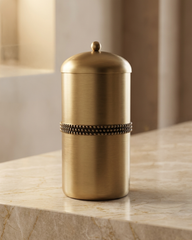 Traditional Brass Coffee Filter – Gold Finish