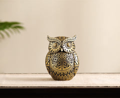 Decorative Ornate Lucky Owl Figurine