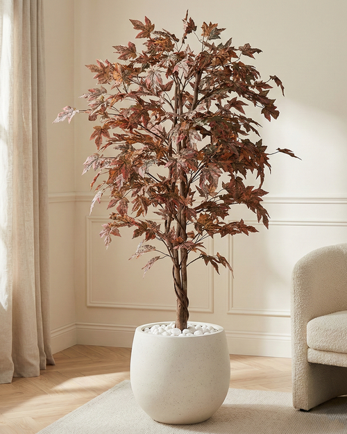 Artificial Autumn Maple Coffee Tree 200cm (6.6ft)