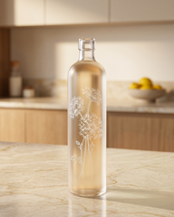 Elegant Glass Bottle with Ceramic Stopper