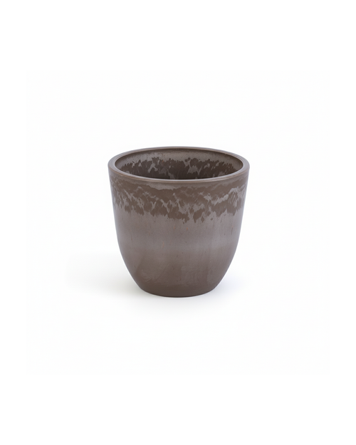 Set of 6 Taupe FRP Pots (3 inches)