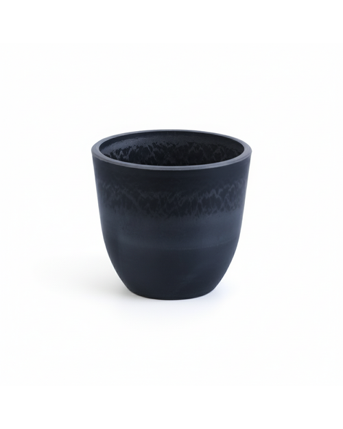 Set of 4 Slate Grey FRP Pots (5 inches)