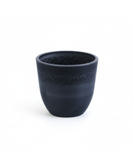 Set of 4 Slate Grey FRP Pots (5 inches)