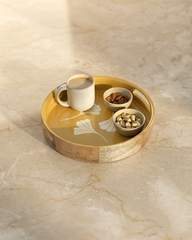 Elegant Circular Serving Tray