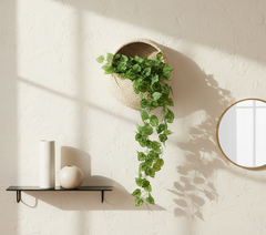 Artificial Elegant Hanging Ivy Garland - 6.6ft Decorative Vine