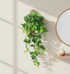 Artificial Cascading Ivy Leaf Hanging Plant - 3.3 Feet