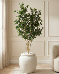 Artificial Grand Green Ficus Tree 250cm (8.2ft)