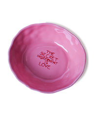 "The Secret Ingredient is Love" Ceramic Bowl