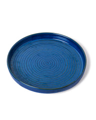 Ocean Swirl Ceramic Plate