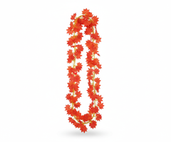 Artificial Hanging Ivy Leaf Garland - 6.6ft Decorative Orange Vine