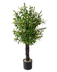 Artificial Olive Topiary Plant 85cm (2.8ft)