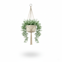 Artificial Hanging Baby?s Breath Green Bush - 2.2 Feet