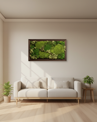 Artificial Multi Green Moss Wall Panel 30cm (1ft)