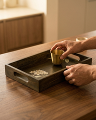 Modern Rectangular Wooden Serving Tray