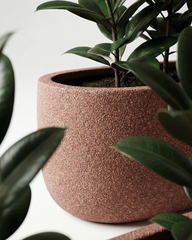 Boat Fiberglass Planter – Terracotta Granite Finish