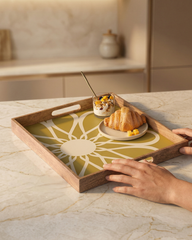 Classic Wooden Serving Tray